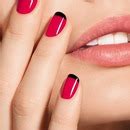 Light Pink Nails with Glittered Tips | Dajah C.'s Photo | Beautylish