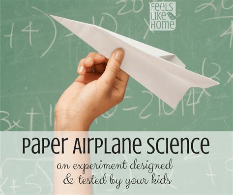 Paper Airplane Science - An Experiment Designed and Tested by Your Kids ...