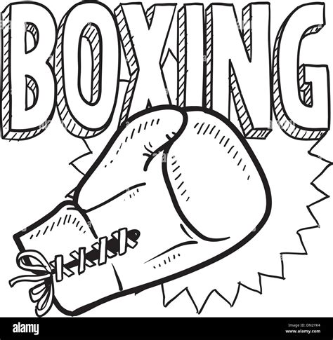 Boxing sketch Stock Vector Image & Art - Alamy