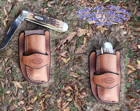 Case Trapper Sheath, Cowboy Knife Sheath, Harness Leather Knife Sheath ...