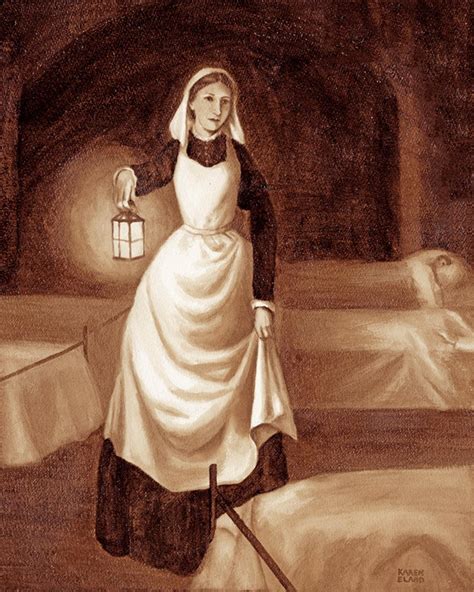 Coffee Art, Florence Nightingale, Painted Using Only Coffee, Nurse, Nursing, Vintage ...