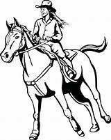 Horse Riding Coloring Pages At GetDrawings  Free Download sketch template