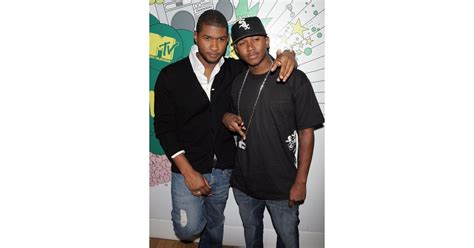 Usher Raymond and James Lackey | Celebrity Siblings You Probably Didn't Know About | POPSUGAR ...