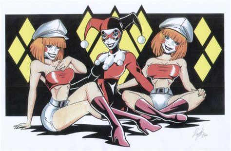 Harley Quinn and the Dee Dee Twins Comic Book Characters, Comic Book ...