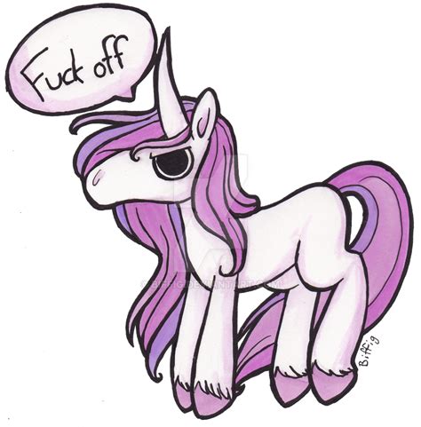 Angry Unicorn by Biffig on DeviantArt