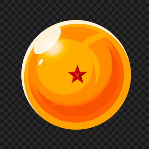 Dragon Ball Z DBZ Crystal Ball 1 Star PNG | Citypng