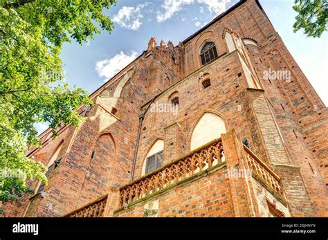 Torun Cathedral, HDR Image Stock Photo - Alamy