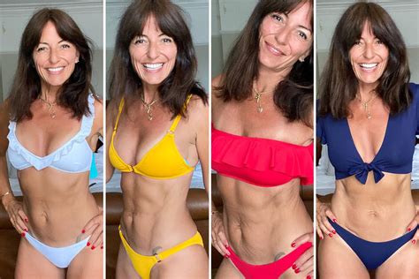 Davina McCall, 52, shows off her incredible body as she strips to ...