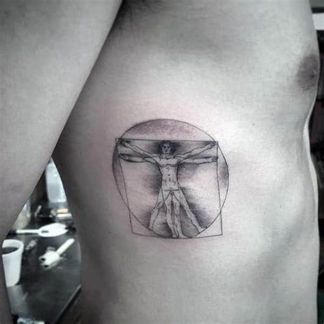 50 Unique Vitruvian Man Tattoo Designs for Men [2023 Guide]