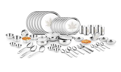 Best 7 Stainless Steel Dinner Set for Home Use and Gifting