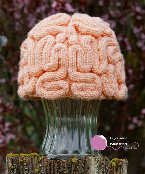 Brain Hat Knitting Pattern