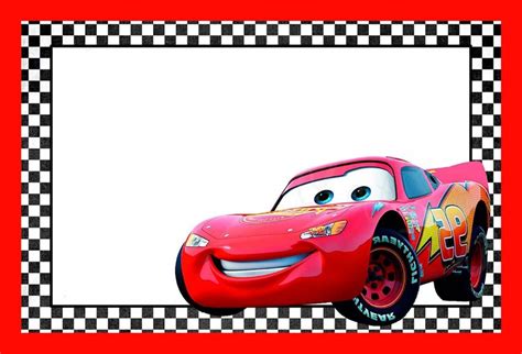 Lighting Mcqueen Printables | Cars birthday party decorations, Cars birthday invitations, Cars ...