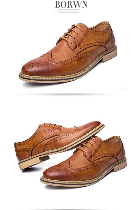 Luxury Leather British Brogues - Black / 9.5 | Brogue oxford shoes ...
