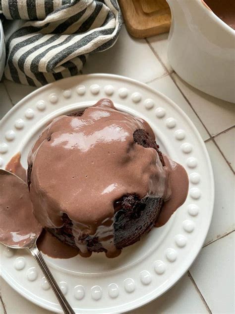 Microwave Chocolate Sponge Pudding recipe - Something Sweet Something Savoury