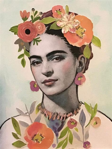 Mexican Art Print Portrait Painting woman Wall decor Gift | Etsy Frida ...