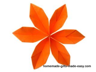 Instructions for Origami Money Flowers