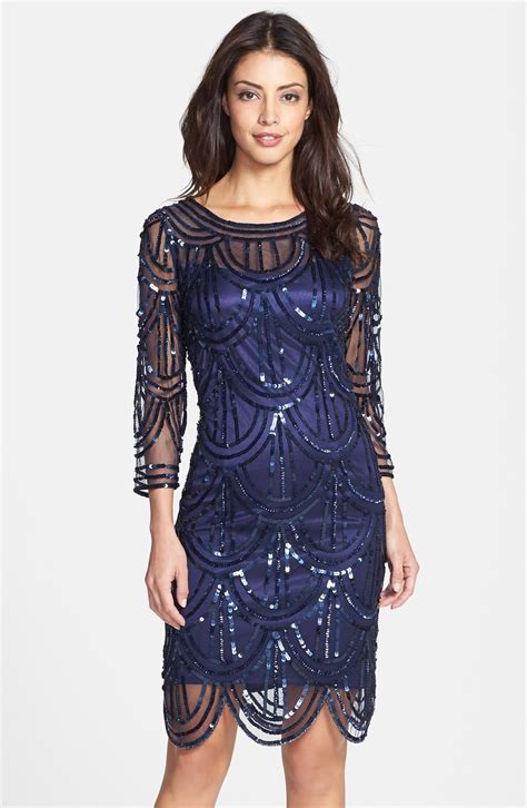 Marina Sequin Sheath Dress | Nordstrom