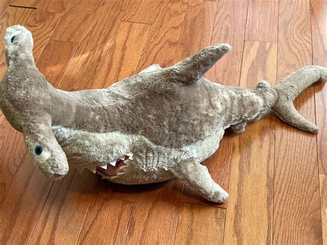 Disney Finding Nemo Anchor Hammerhead Shark Hand Puppet Plush Stuffed 24" RARE | eBay | Disney ...
