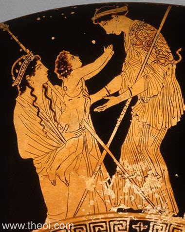 Birth of Erichthonius - Ancient Greek Vase Painting