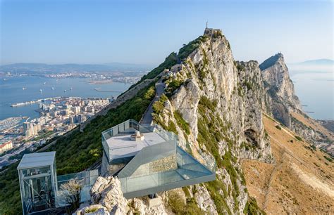 Former military lookout in Gibraltar transformed into glazed viewpoint – Free Autocad Blocks ...