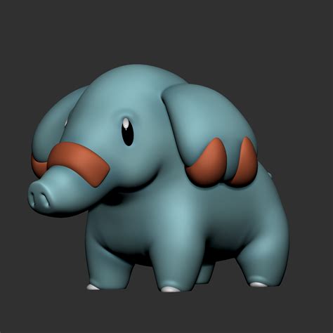 STL file phanpy evolution 🐉・3D printable model to download・Cults