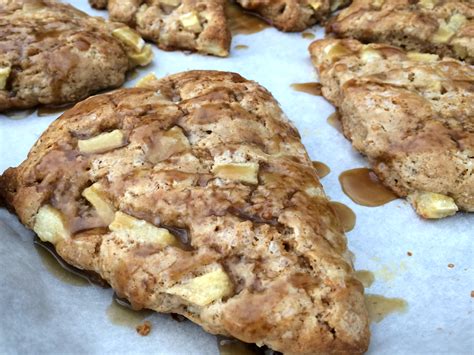 Caramel Apple Cinnamon Scones : Newell Family Kitchen