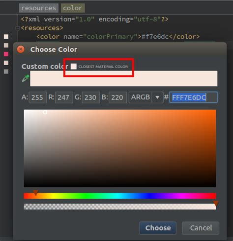 android - How to create custom palette with custom color for Material Design App? - Stack Overflow