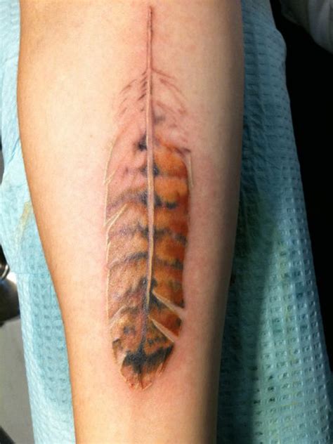 Red Tailed Hawk Feather Tattoo - Printable Calendars AT A GLANCE