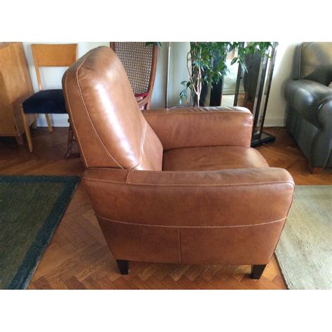 Italsofa Leather Recliner - AptDeco