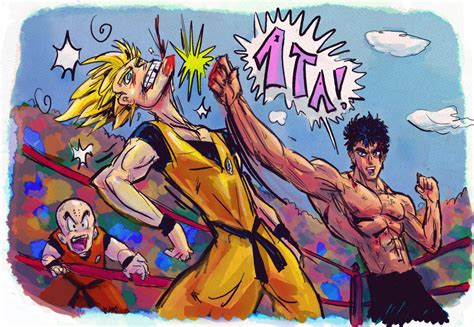 Hokuto Vs Goku by TheAmericanDream on DeviantArt