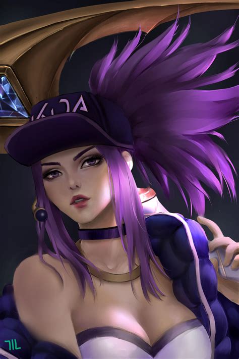 Akali Fanart by helen95 on DeviantArt