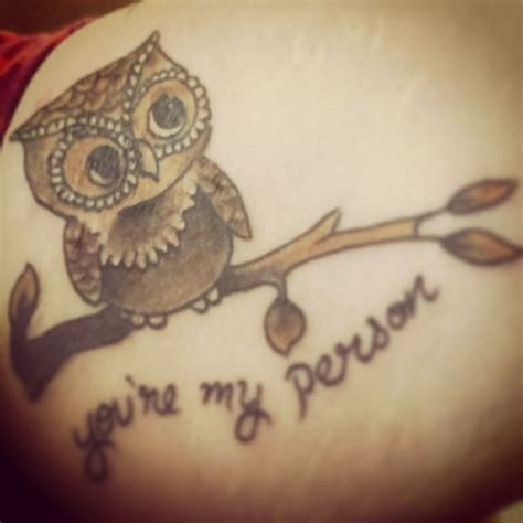 Pin by Amanda James on Tattoo ideas! | Owl tattoo, Friendship tattoos ...