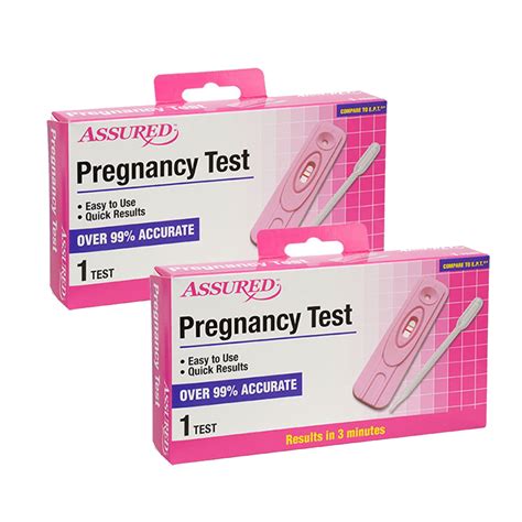 Pregnancy Test - Assured Pregnancy Kit Combo - 2 Kits - 99% Accuracy - Results You Can Trust ...