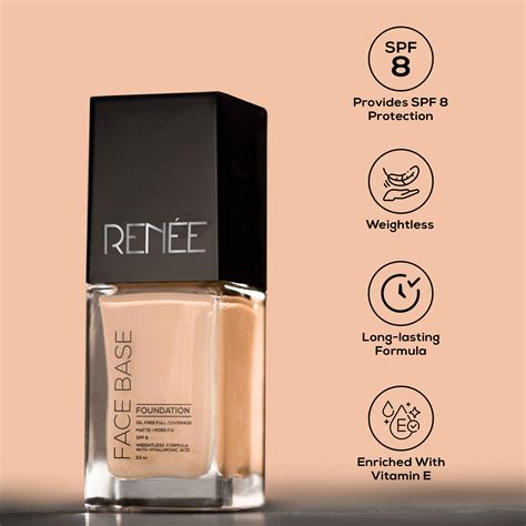 Renee Cosmetics Face Base Liquid Foundation: Buy Renee Cosmetics Face Base Liquid Foundation ...