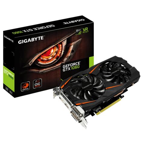 GIGABYTE NVIDIA GTX 1060 WINDFORCE OC 6GB GDDR5 | GV-N1060WF2OC-6GD | City Center For Computers ...