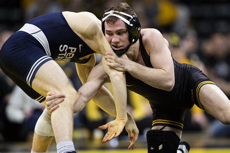 Hawkeye wrestling downs Nittany Lions with late run - The Daily Iowan