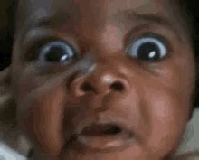 Adorable Funny Baby Scared Reaction GIF | GIFDB.com