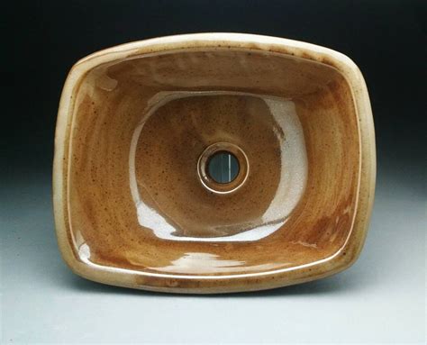 Handmade Ceramic Vessel Sink for Your Bathroom Remodeling Rectangle ...