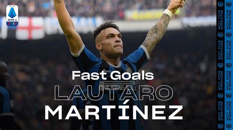 LAUTARO MARTINEZ | FAST GOALS COMPILATION | INTER 2019/20 | SERIE A TIM ⚡⚫🔵🐂 - YouTube