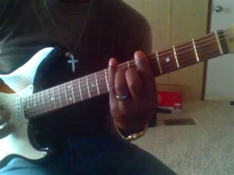 Luther Barnes Spirit Fall Down Guitar Cover - YouTube