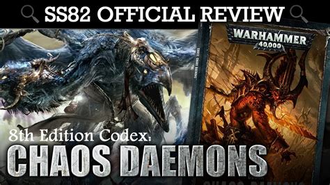 *NEW* Chaos Daemons Codex REVIEW + TACTICA Warhammer 40K 8th Edition ...