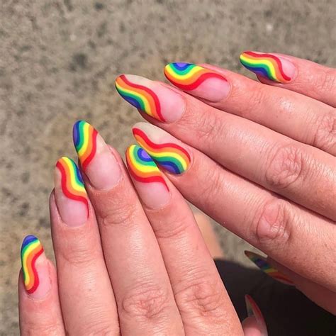 Rainbow Nail Art Ideas for Pride Month | Makeup.com by L'Oréal | Rainbow nails design, Rainbow ...
