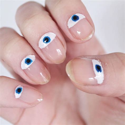 Evil Eye Nail Art Revisited - Monica Hayworth