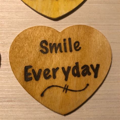 Fridge Magnets Handmade Inspirational Quotes Sayings Heart | Etsy