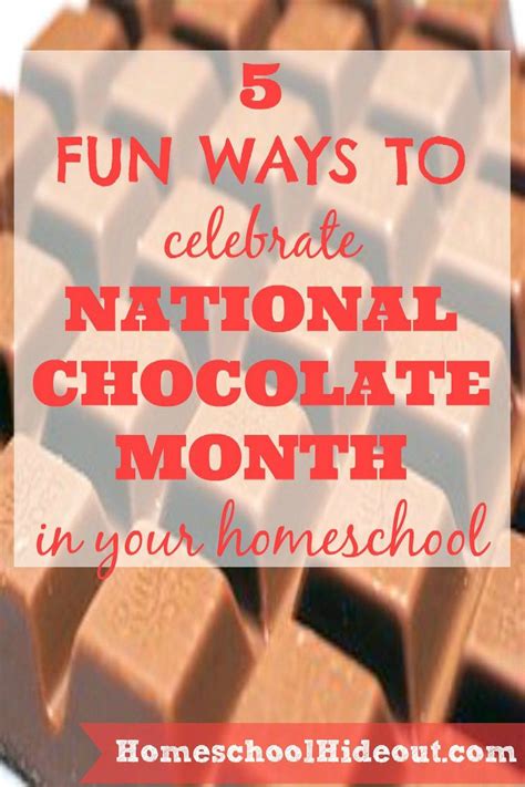 My kids LOVE celebrations and chocolate is WORTH celebrating! Great ideas and fun activities. My ...