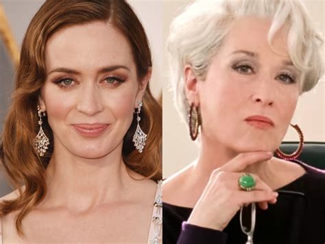 Emily Blunt tells Anne Hathaway how Devil Wears Prada ‘misery’ changed ...