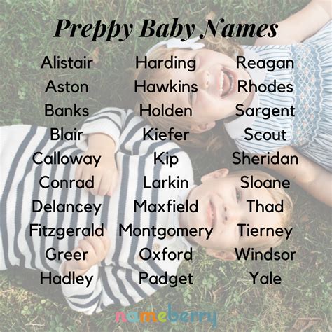 265 Preppy Baby Names | Baby names, Name inspiration, Character name ideas