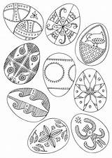 Adult Coloring Books Pysanky Egg Book Printable  Etsy sketch template