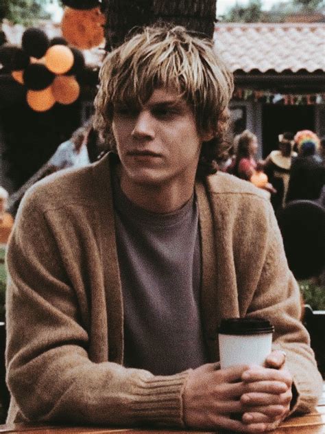 Tate Langdon Aesthetic Icon, Even Peters, D Evans, Tate And Violet, Halloween Episodes, American ...