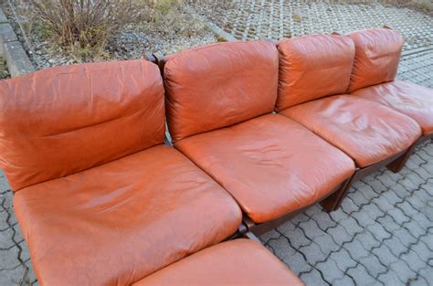 Dreipunkt International Vintage Sling Modular Cognac Leather Sectional Sofa For Sale at 1stDibs ...